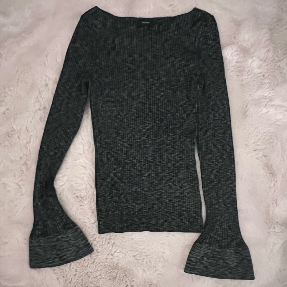 New Theory Ribbed Knit Top